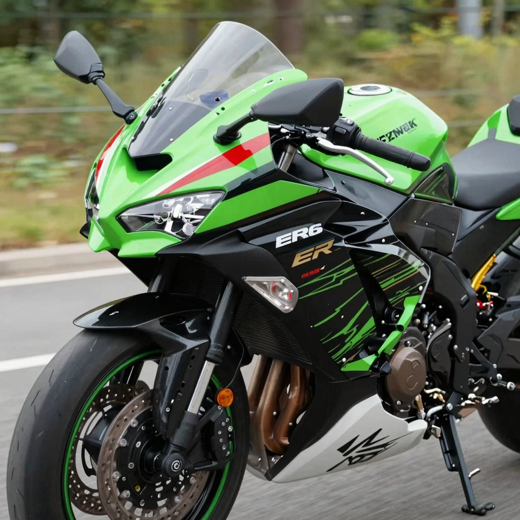Kawasaki ER6 Race Fairings